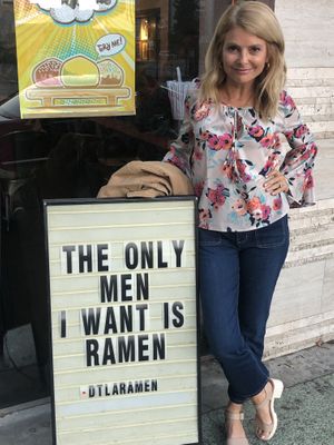 Hmmmm... at DTLA Ramen in Los Angeles