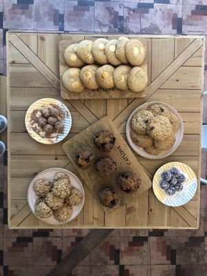 Baked goods. Always a vegan option available. at Catlove Coffee in Gijon
