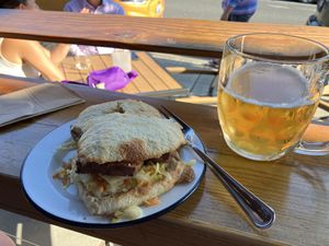 GINGER GLAZED TOFU  at Maize & Barley in Edmonds