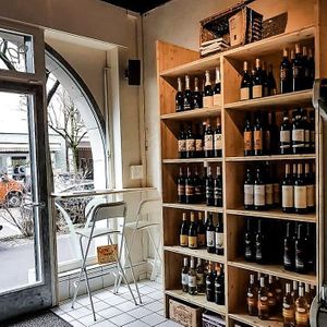 Delicious selection of vegan, organic wines. 🍷 at Devi Deli göttlich vegan in Zurich