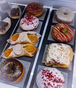 Every Thursday we have treats from the bakery Gnädinger. at Devi Deli göttlich vegan in Zurich