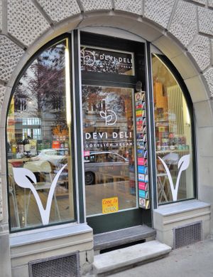 - at Devi Deli göttlich vegan in Zurich