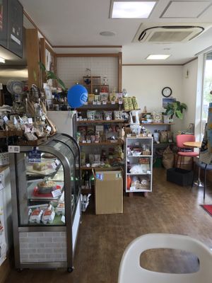 Inside at Easy Life Cafe in Narita