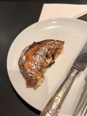 vegan chocolate swirl  at Brød in Cardiff