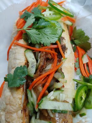 Bahn Mi at Simple Cafe in Asheville