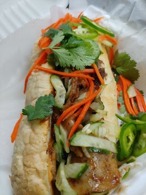 Bahn Mi at Simple Cafe in Asheville
