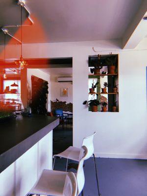 Interior at Simple Cafe in Asheville