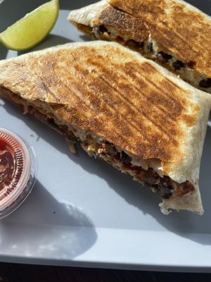 Vegan Crunchwrap   at Simple Cafe in Asheville