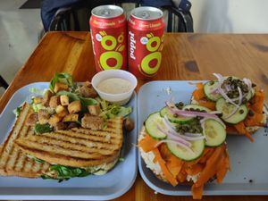  at Simple Cafe in Asheville