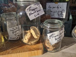 Vegan cookies at Herbert's Ice Cream - Kiosk in Folkestone