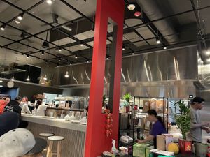Inside new location   at Han Noodle Bar in Rochester