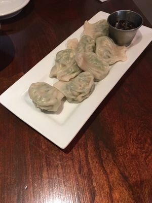 Veggie dumplings - #48 at Han Noodle Bar in Rochester