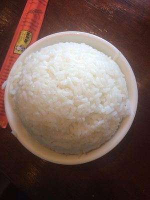 Steamed Rice on Vegetarian Menu   at Han Noodle Bar in Rochester