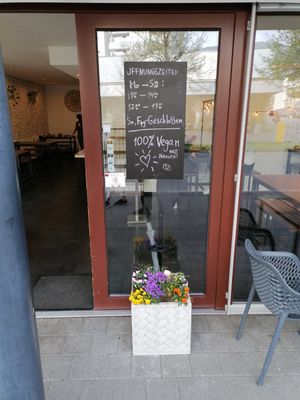 Entrance at Vegan Burger in Dornbirn