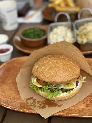   at Vegan Burger in Dornbirn