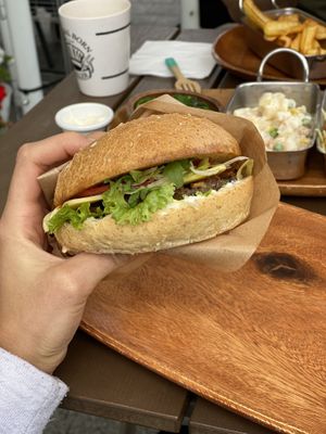   at Vegan Burger in Dornbirn