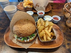  at Vegan Burger in Dornbirn