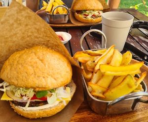  at Vegan Burger in Dornbirn