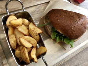 The Beyond Burger 🍔  at Vegan Burger in Dornbirn