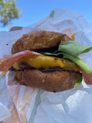 Yum  at Plant Power Fast Food in Long Beach