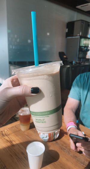 COOKIE BUTTER SHAKE  at Plant Power Fast Food in Long Beach