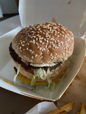 Big Zac at Plant Power Fast Food in Long Beach