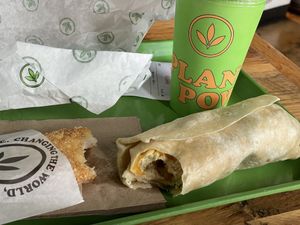   at Plant Power Fast Food in Long Beach