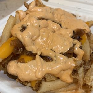 Iconic Fries at Plant Power Fast Food in Long Beach