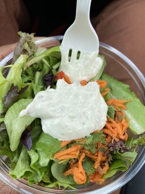 Caesar salad  at Plant Power Fast Food in Long Beach