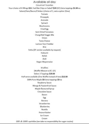   at Samuel Pepys Cafe in Launceston