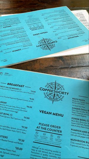 I had to line up for 5 mins just to see the menus but hopefully it’s less busy for you! at Coffee Society in Rockhampton