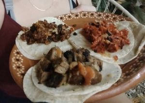 Tacos 🌮  at Aguacate Limon in Tulum