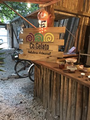 Ice cream place (vegan) from the same host, but different spot. Doesn’t appear in happy cow, ask for it!! at Aguacate Limon in Tulum