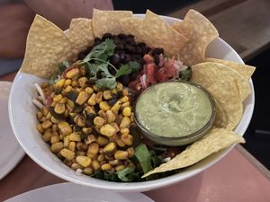 Mexican style salad   at The Burrow in Vancouver