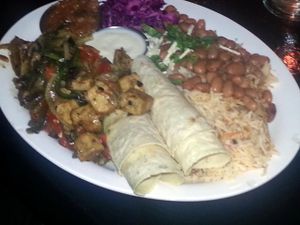 enchilada at The Burrow in Vancouver