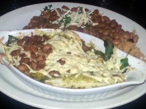 enchilada at The Burrow in Vancouver