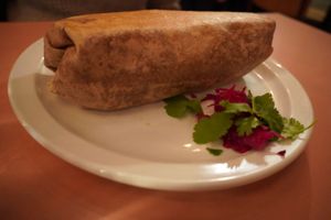 Burrito  at The Burrow in Vancouver