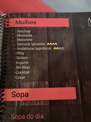 Sauces at Proveit in Marco De Canaveses