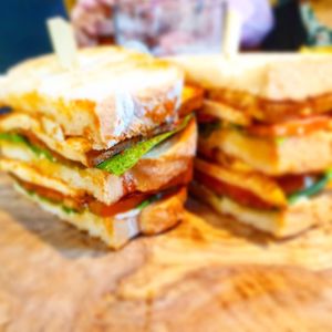 TLT club sandwich  at The Town Wall in Newcastle Upon Tyne