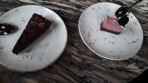 The desserts at Agartha Kitchen in Malmo