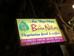 sign at Buu Niem in Ho Chi Minh City