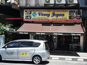 at Vinny Jeyaa Banana Leaf Curry House in Kuala Lumpur