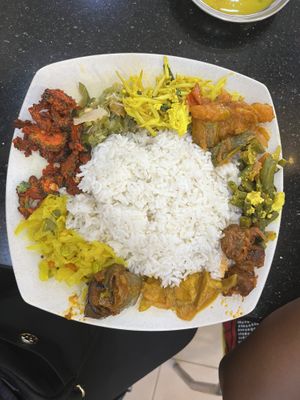   at Vinny Jeyaa Banana Leaf Curry House in Kuala Lumpur