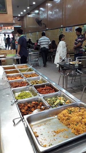 Very  nice  restaurant. Big choice of vegetarian and vegan options. Recommended at Vinny Jeyaa Banana Leaf Curry House in Kuala Lumpur