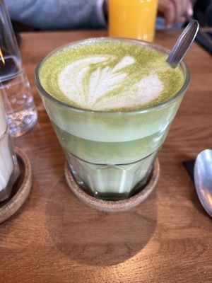 Matcha Latte  at Madame Julia in Strasbourg