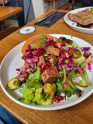 Pancake Tofu at Madame Julia in Strasbourg