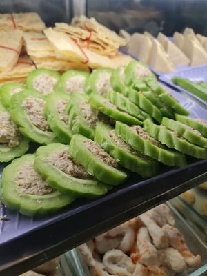 Bittergourd 😍 ~ 1/8/22 at Zi Zai Vegetarian 自在齋 - Circuit Rd in Central Singapore