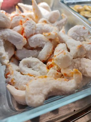 Mock prawn ~ 1/8/22 at Zi Zai Vegetarian 自在齋 - Circuit Rd in Central Singapore