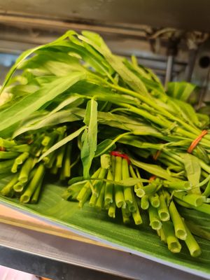 Gangkong ~ 1/8/22 at Zi Zai Vegetarian 自在齋 - Circuit Rd in Central Singapore