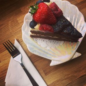 Beautiful, delicious cakes  at KUB in Teignmouth